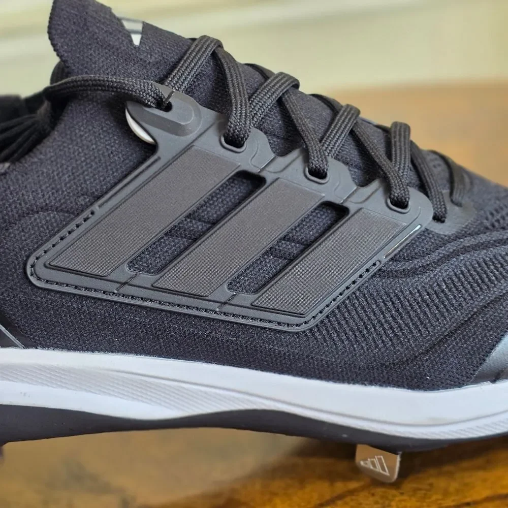 Adidas UltraBoost Light Baseball Cleats Black White NBY ID8610 Men’s 12.5 New LE